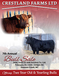 Crestland Farms 7th Annual Bull Sale